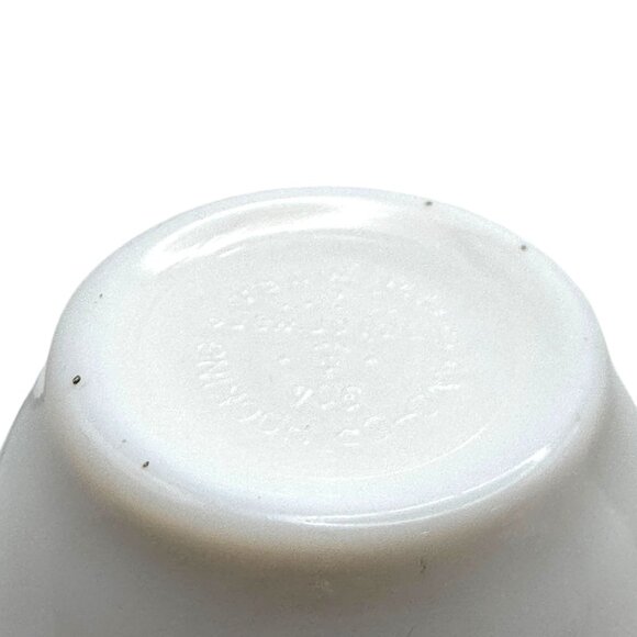 Anchor Hocking Anchorware 904 Milk Glass Bullion Soup Custard Bowls Set 6 Vtg - Picture 5 of 8